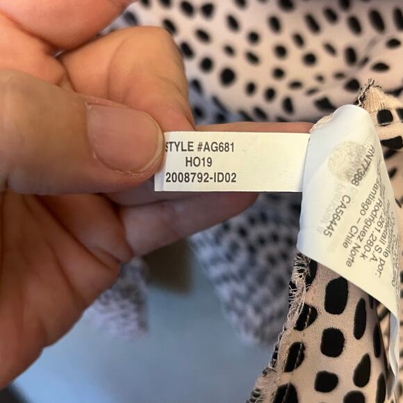 🐆 J.Crew XS Cheetah Print Puff Sleeve Blouse AG681 Tunic Top - Picture 10 of 13